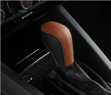 Auto Gear lever Handbrake cover For VW Jetta MK6 MK7 Magotan Polo Passat B6 B7 Touaregu Tiguan Scooby Doo Beetle Golf MK6 7