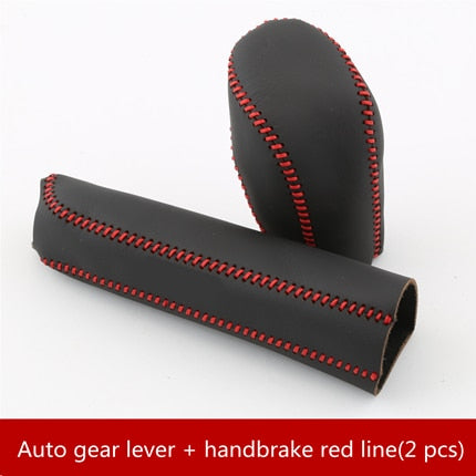 Auto Gear lever Handbrake cover For VW Jetta MK6 MK7 Magotan Polo Passat B6 B7 Touaregu Tiguan Scooby Doo Beetle Golf MK6 7