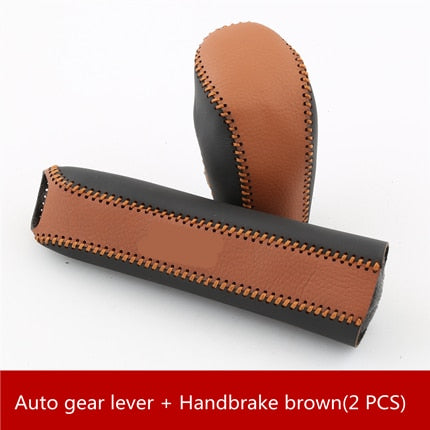 Auto Gear lever Handbrake cover For VW Jetta MK6 MK7 Magotan Polo Passat B6 B7 Touaregu Tiguan Scooby Doo Beetle Golf MK6 7