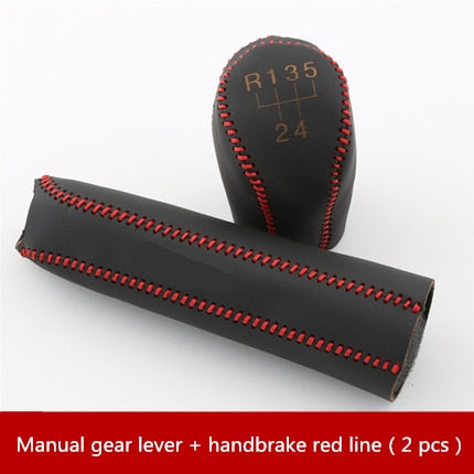 Auto Gear lever Handbrake cover For VW Jetta MK6 MK7 Magotan Polo Passat B6 B7 Touaregu Tiguan Scooby Doo Beetle Golf MK6 7